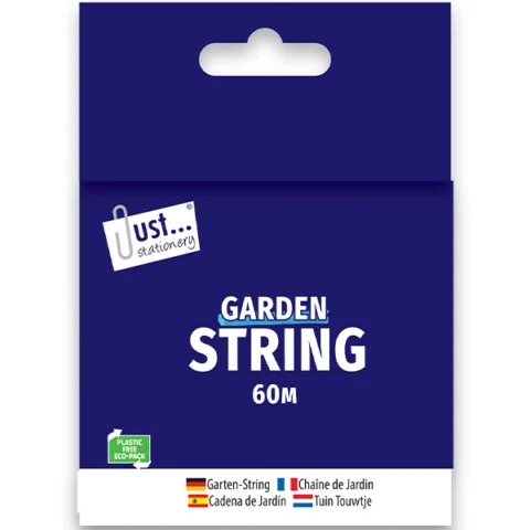 Just Stationery Green Garden String 60m