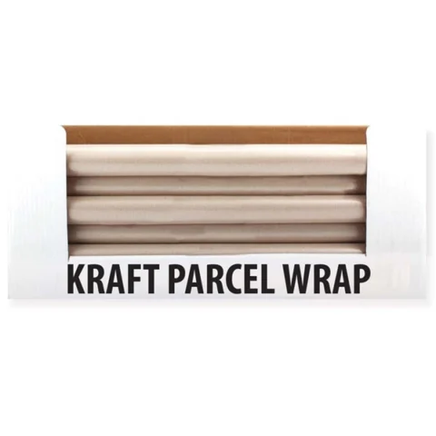 Just Stationery Kraft Parcel Wrap 500mm X 8m