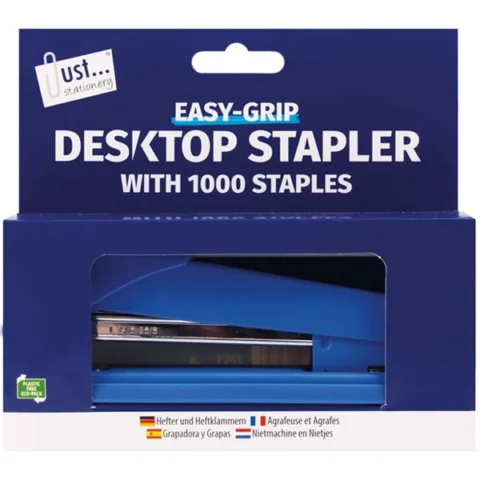 Just Stationery Large Desktop Stapler Set