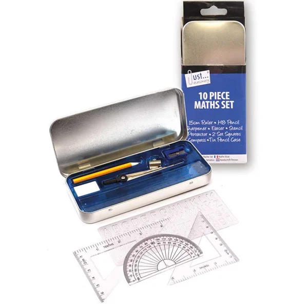 Just Stationery Maths Set Assorted