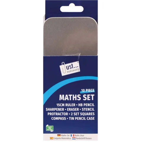Just Stationery Maths Set Assorted