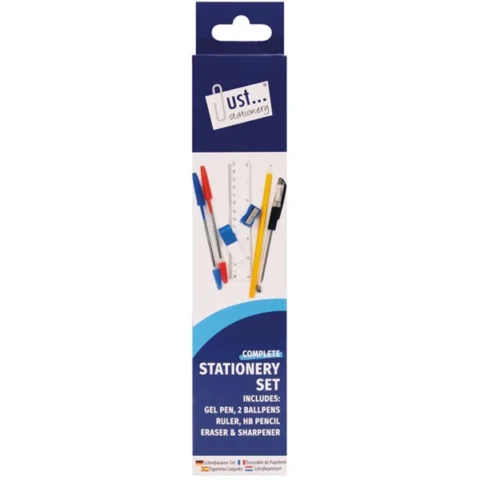 Just Stationery Mixed Stationery Set 7pc