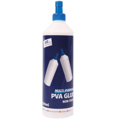 Just Stationery Multi-Purpose White PVA Glue 500ml
