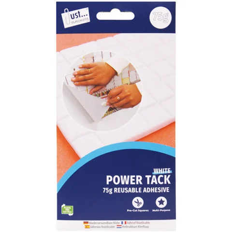 Just Stationery Reusable White Power Tack Adhesive 75g