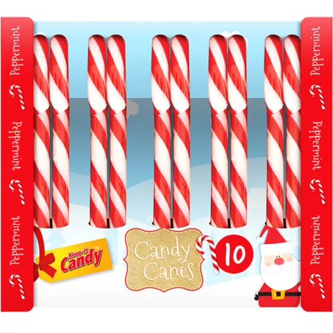 Keep It Candy Christmas Peppermint Candy Canes 10 Pack