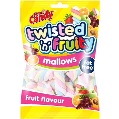 Keep It Candy Twisted 'N' Fruity Marshmallows 250g