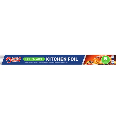 Keep It Handy Extra Wide Kitchen Foil 5m