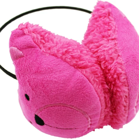 Kids Ear Muffs- 8 Designs/Cols Assorted Bear Characters