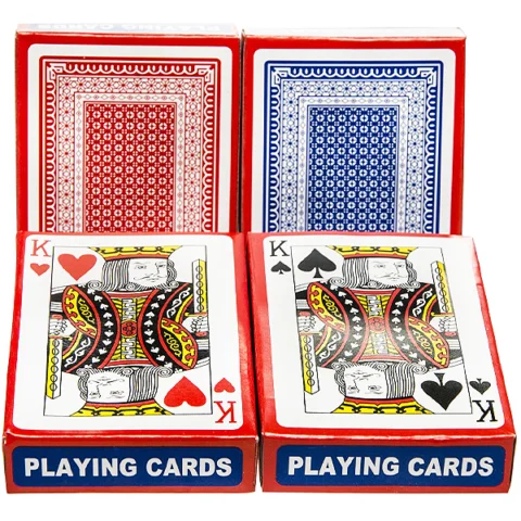 King Playing Cards Box Assorted Colours