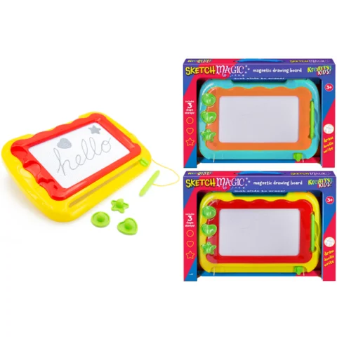 Kreative Kids Sketch Magic Magnetic Drawing Board Play Set Assorted Colours