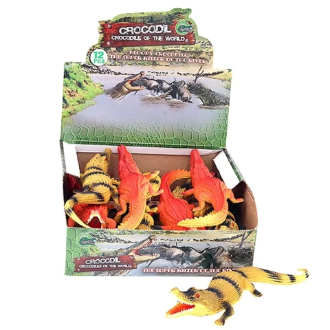 Large Crocodile Squeaker Toys 29cm Assorted 12pc