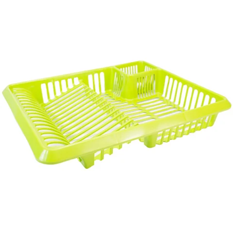 Large Dish Drainer Lime Green