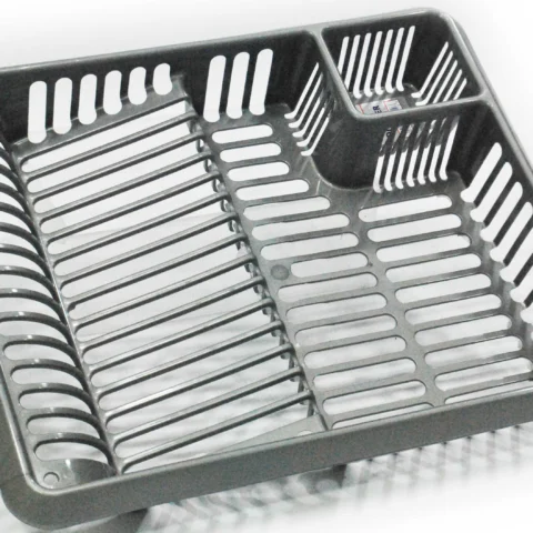 Large Dish Drainer Silver