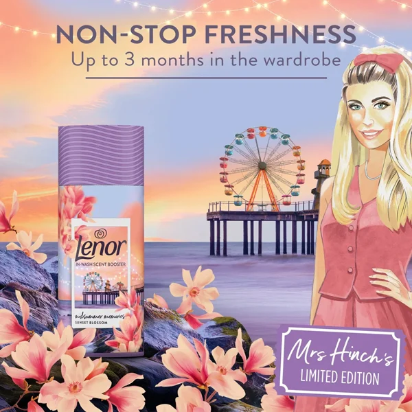 Lenor Midsummer Memories Sunset Blossom In-Wash Scent Booster 155g