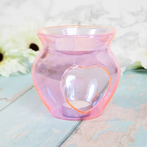 Leonardo Desire Aroma Heart Pink Wax Oil Lustre Warmer