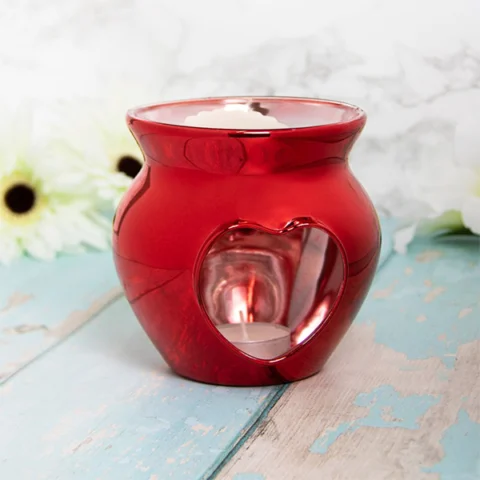 Leonardo Desire Aroma Red Heart Wax Oil Burner