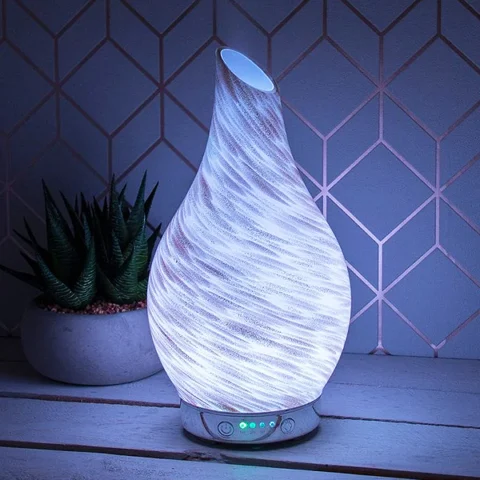 Leonardo Desire Aroma White & Gold Diffuser Humidifier
