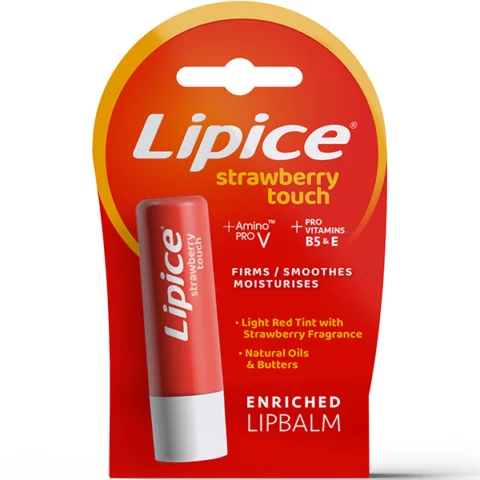 Lipice Strawberry Touch Enriched Lip Balm