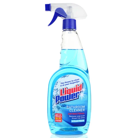 Liquid Power Anti-Bacterial Ocean Fresh Bathroom Cleaner 750ml