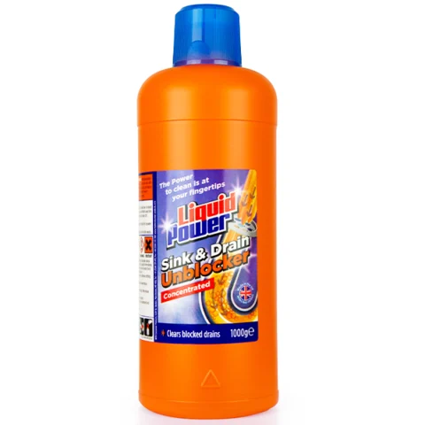 Liquid Power Concentrated Sink & Drain Unblocker 1L