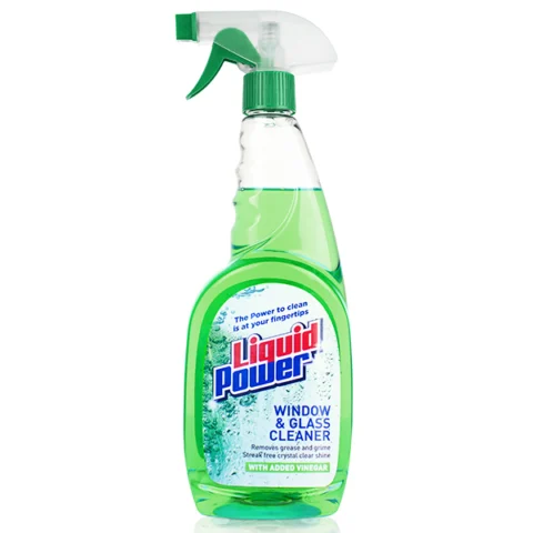 Liquid Power Window & Glass Cleaner With Added Vinegar 750ml