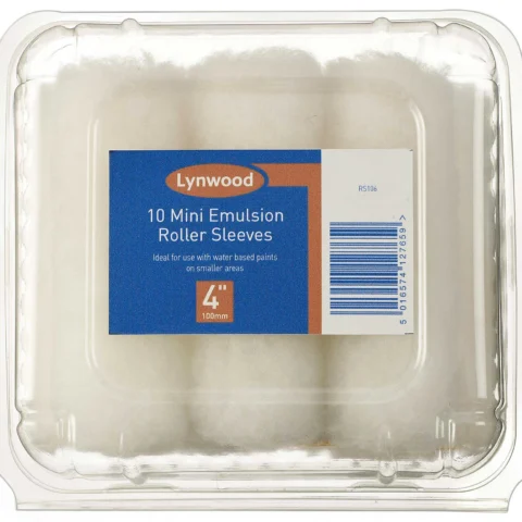 Lynwood 10 Simulated Sheepskin 4" Mini Roller Sleeves