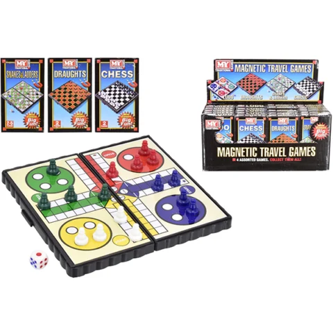 M.Y Four Assorted Magnetic Travel Games