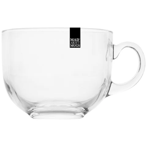 Mad About Mugs Glass Mug 15oz