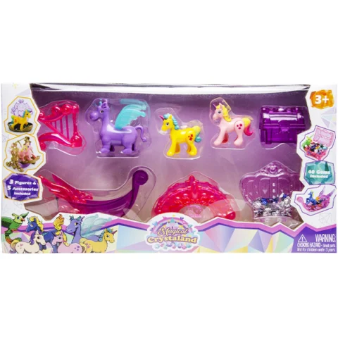 Magical Unicorn Play Set 8pc