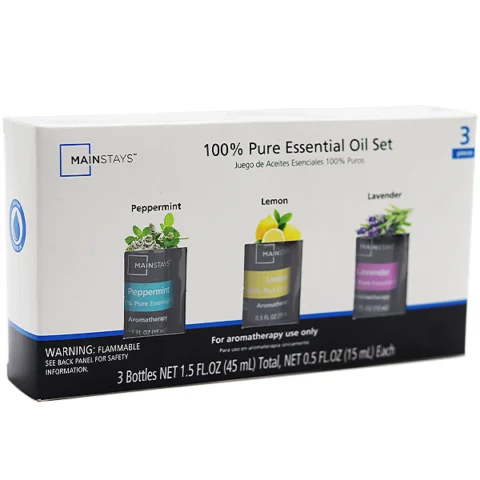 Mainstays 100% Pure Essential Oil Set 15ml 3pc