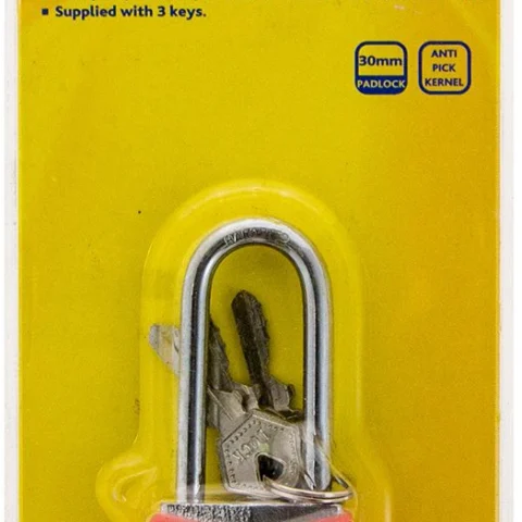 Marksman 30mm Long Shackle Security Padlock