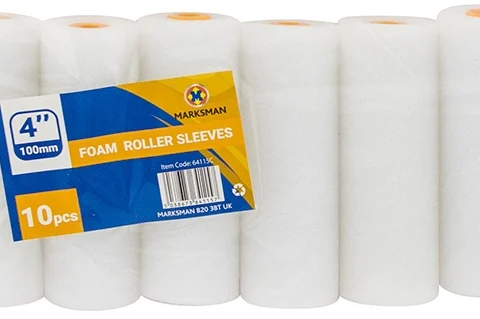 Marksman 4" Foam Roller Sleeves 10pc