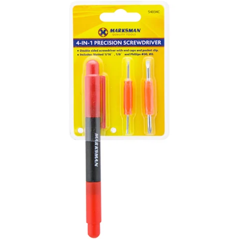 Marksman 4-In-1 Precision Pocket Screwdriver