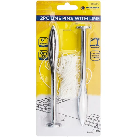 Marksman 6" Line Pins With Line 8m