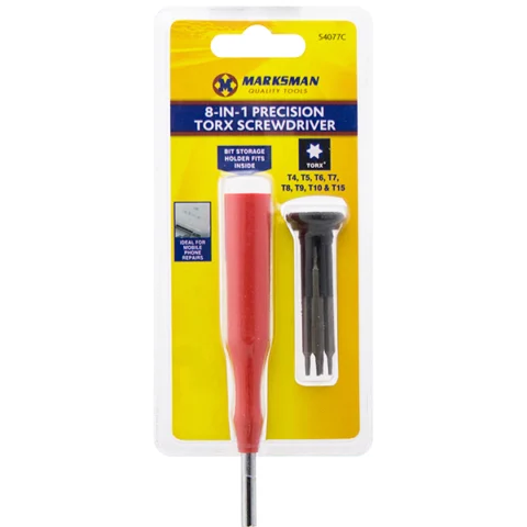 Marksman 8-In-1 Precision Torx Screwdriver Set