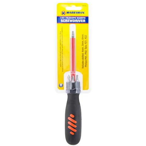 Marksman 8-In-1 Telescopic Magnetic Screwdriver Set