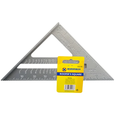Marksman Aluminium Alloy Roofer's Square 6"