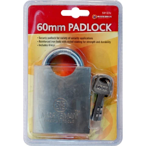 Marksman Beam Blade Padlock 60mm