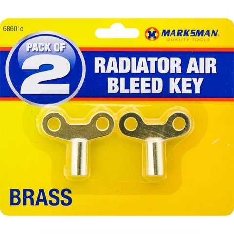 Marksman Brass Radiator Air Bleed Key 2 Pack