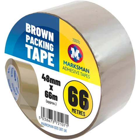 Marksman Brown Packing Tape 48mm X 66M