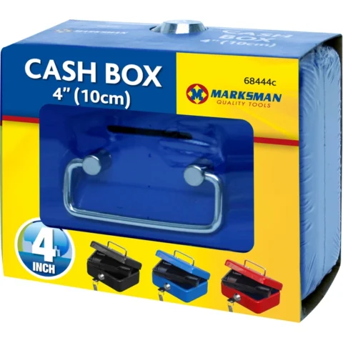 Marksman Cash Box 4.5" Assorted Colours