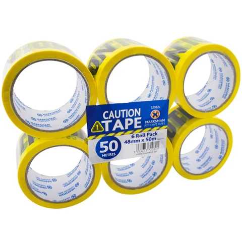 Marksman Caution Tape 48mm X 50m