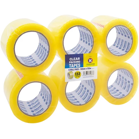 Marksman Clear Packing Tape 48mm X 132m