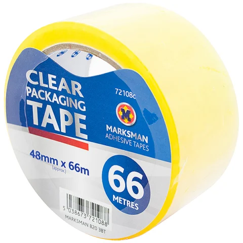 Marksman Clear Packing Tape 48mm X 66m