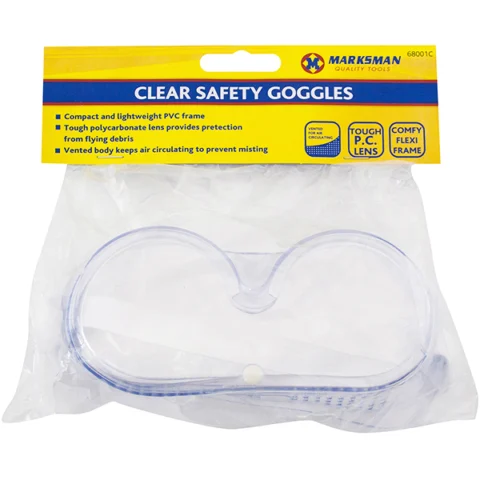 Marksman Clear Safety Goggles