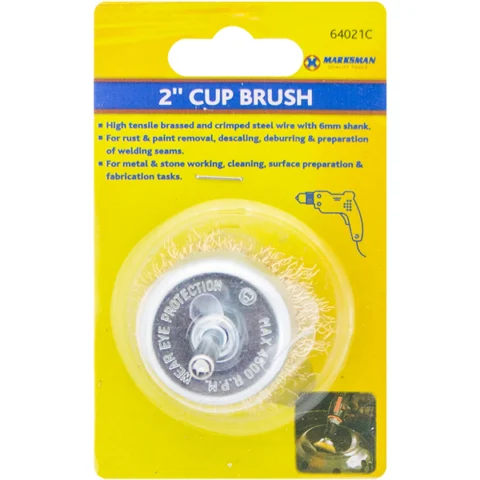 Marksman Crimped Cup Wheel Brushes 2"