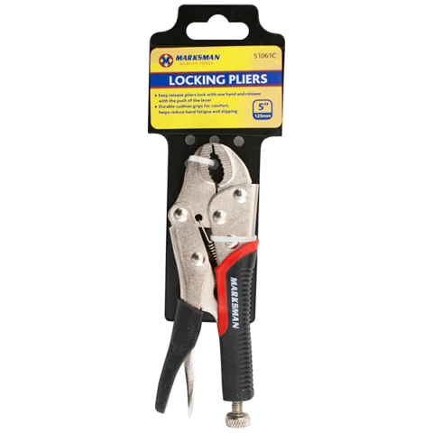 Marksman Curved Jaw Locking Pliers 5"