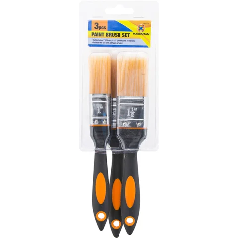 Marksman Decorating Paint Brush Set 3pc
