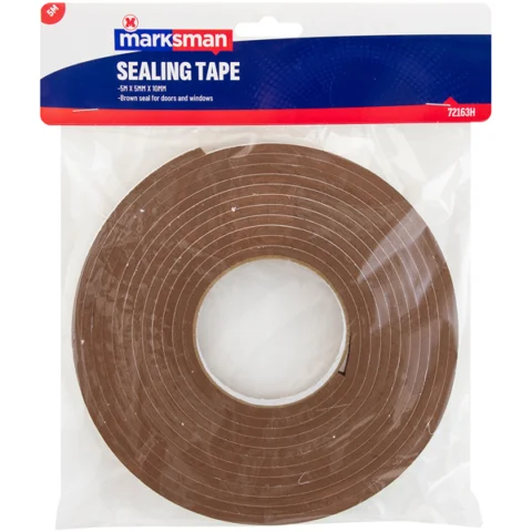 Marksman Draught Excluder Sealing Tape 5m X 5mm X 10mm