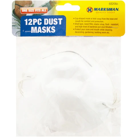 Marksman Dust Masks 12pc
